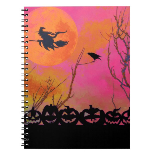 Halloween Anteckningsbok (Framsidan)