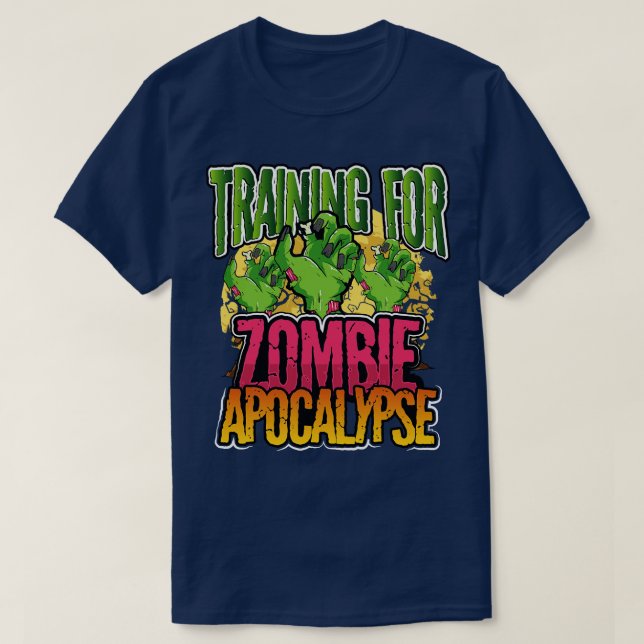 Halloween Apocalypse T Shirt (Design framsida)