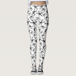 Halloween Apparel-Skull och Crossbone Spooky Leggings