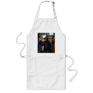 HALLOWEEN APRON LÅNGT FÖRKLÄDE