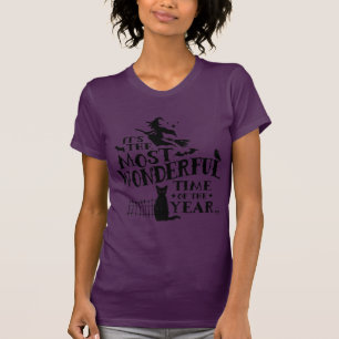 Halloween är den underbaraste tiden Festiv höst T Shirt