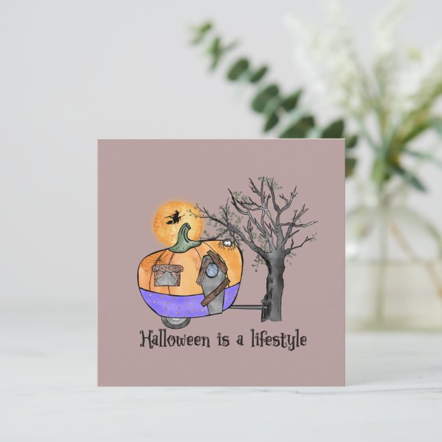 Halloween är en livsstil | Camper | Släpvagn (Stående Fram)