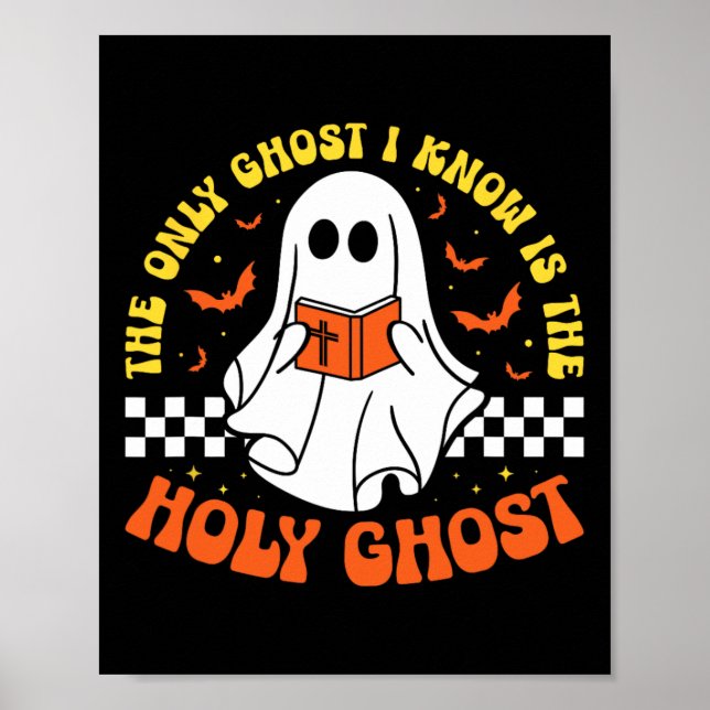 Halloween är Heligan Ghost. Poster (Framsidan)