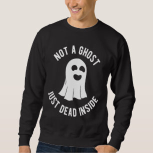 Halloween är inte en Ghost som just dog i kostymen Lång Ärmad Tröja