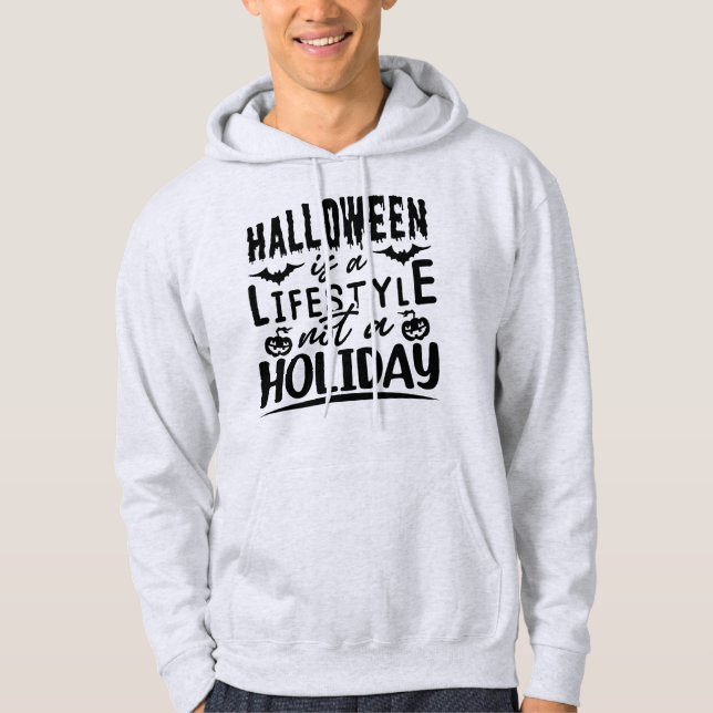 Halloween är inte en Helgdag. Hoodie (Framsida)