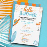 Halloween är inte med här Sommarnöjesfest Inbjudningar<br><div class="desc">Sommarnöjesfest Inbjudan – En livfull och glad mall perfekt för att fira den soliga årstiden! Med lekfulla akvarelldesign i uppfriskande nyanser av blå och orange, sätter denna inbjudan tonen för alla festliga sammankomster. Perfekt för en sommarnöjesfest, sista skoldagenfirande, blockfest eller sommarfödelsedagsfest, fångar den den sorglösa sommarstämningen med en stänk av...</div>