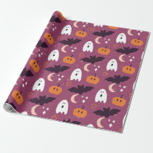 Halloween är inte så spooky Wrapping papper