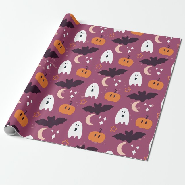 Halloween är inte så spooky Wrapping papper Presentpapper (Utrullad)