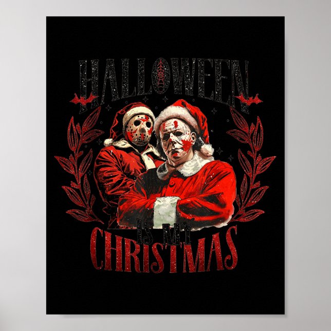 Halloween Är Min Jul  Poster (Framsidan)