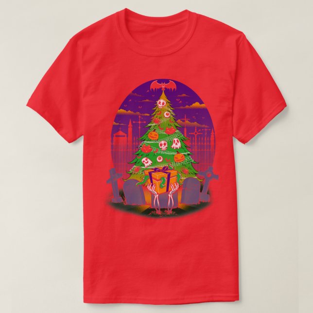 Halloween är min Julafton-söglare av Tobe Fonseca T Shirt (Design framsida)