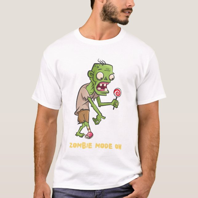 Halloween är rätt tidpunkt att leva i rädsla t shirt (Framsida)