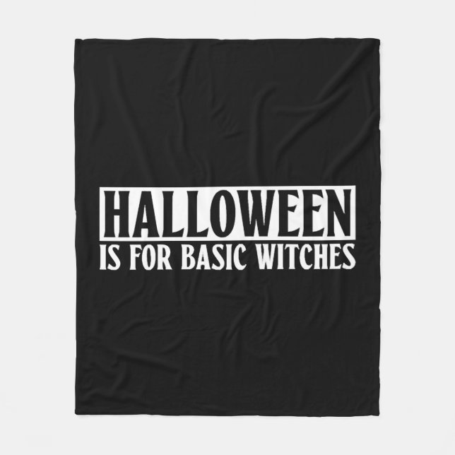 Halloween är till för bastepischer - Goth Hallowee Fleecefilt (Framsidan)