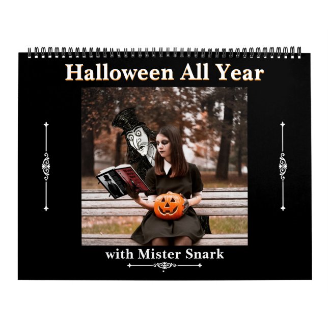 Halloween året runt med Mister Snark-kalender Kalender (Omslag)