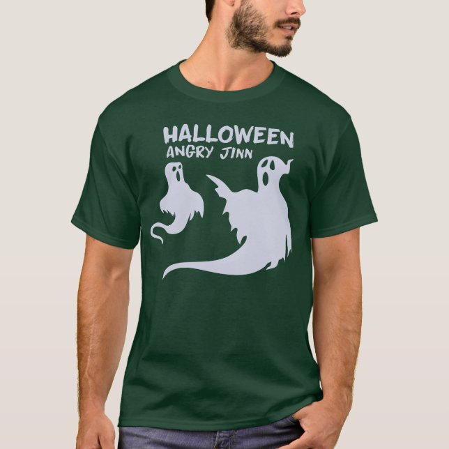 Halloween ARG JINN-vänner T Shirt (Framsida)