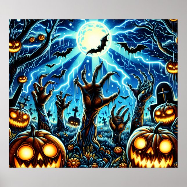 Halloween Art Poster (Framsidan)