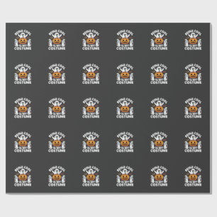 Halloween Att Vara Cool Är Min Kostym Spökdesign Presentpapper