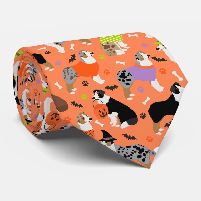 Halloween Australian shepherd Slips (Rullad)
