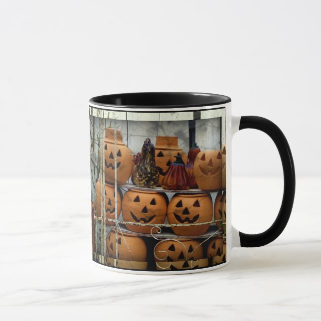Halloween/Autumn Beverage Mugg - Pumpkins (Höger)