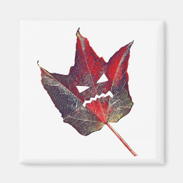 Halloween Autumn Foliage Löv Fall Thanksgiving Magnet