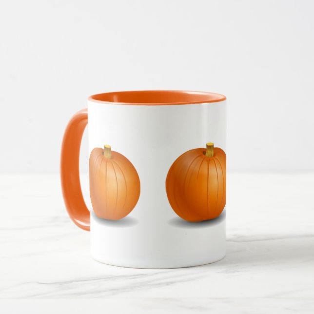 Halloween/Autumn Pumpkin Mugg (Framsida vänster)