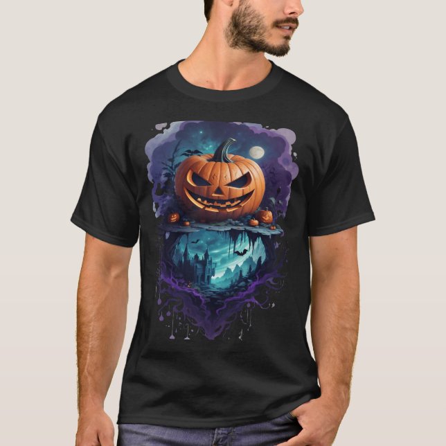 Halloween Äventyr T Shirt (Framsida)