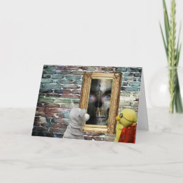 Halloween-äventyr. Vykort