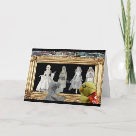 Halloween-äventyr. Vykort