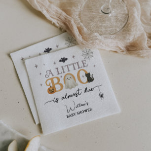 Halloween Baby Shower Decor Pappersservett