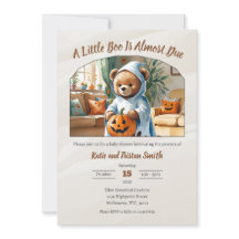 Halloween Baby Shower - en liten boo är snart klar