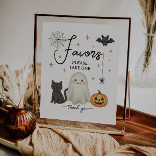 Halloween Baby Shower-favoriter Budgetutfällare Reklamblad
