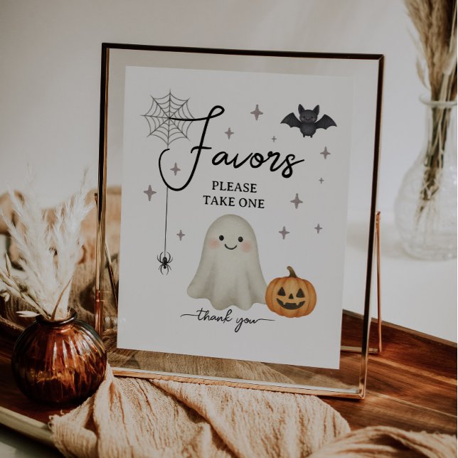 Halloween Baby Shower-favoriter Budgetutfällare Reklamblad (Skapare uppladdad)