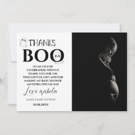 Halloween Baby Shower Foto Tackkort Tack Kort