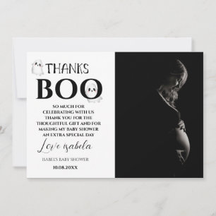 Halloween Baby Shower Foto Tackkort Tack Kort
