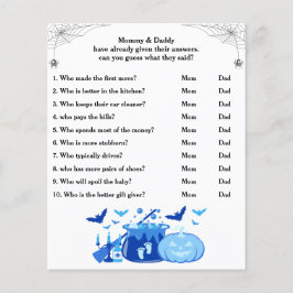 Halloween Baby Shower Game Game Gissa Vem Mamma el