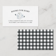 Halloween Baby Shower Little Boo Bokar för baby