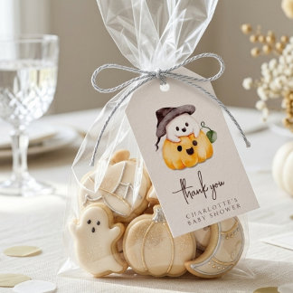 Halloween Baby Shower Tack Kort
