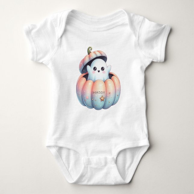 Halloween Baby T-Shirt (Framsida)