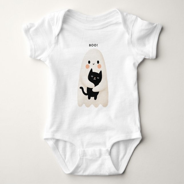 Halloween Baby T-Shirt (Framsida)