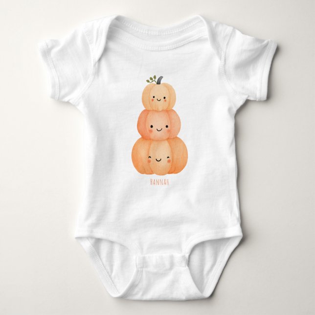 Halloween Baby T-Shirt (Framsida)