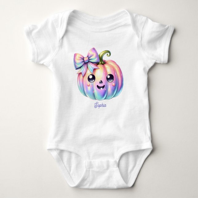 Halloween Baby T-Shirt (Framsida)