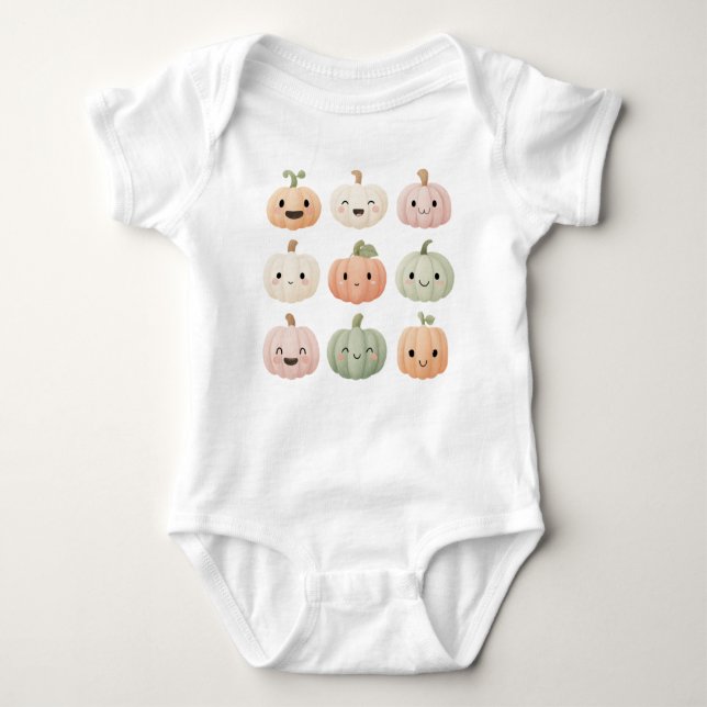 Halloween Baby T-Shirt (Framsida)