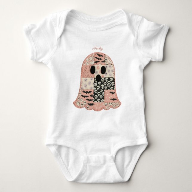 Halloween Baby T-Shirt (Framsida)