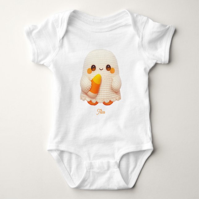 Halloween Baby T-Shirt (Framsida)