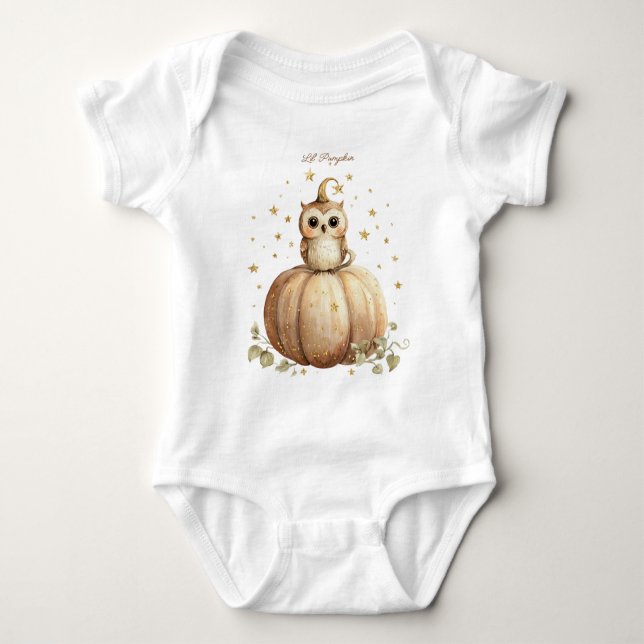 Halloween Baby T-Shirt (Framsida)