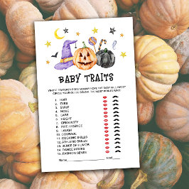 Halloween Baby Traits Game