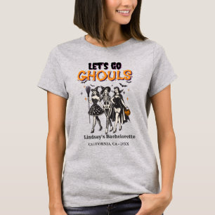 Halloween Bachelorette låt oss gå i räd T Shirt