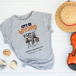 Halloween Bachelorette låt oss Witches T Shirt