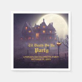 Halloween Bachelorette Party Pappersservett