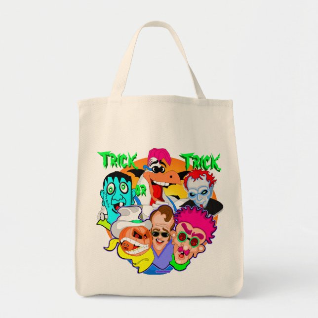 Halloween Bag Tygkasse (Framsidan)