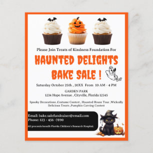 Halloween Bake Sale Flygblad
